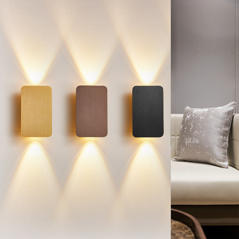 Starry Modern Square Wall Light for the Bedroom/Living Room
