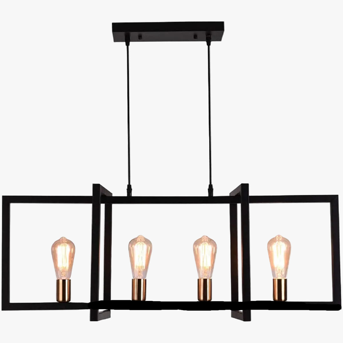 Billal 4 - Light Black Kitchen Island Pendant