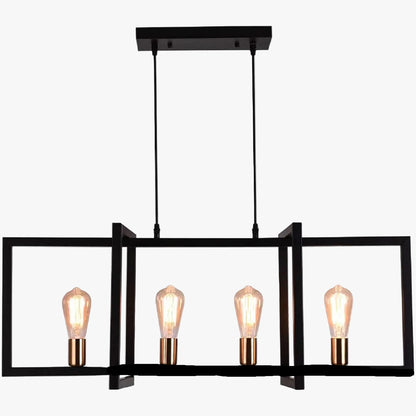 Billal 4 - Light Black Kitchen Island Pendant