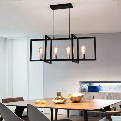 Billal 4 - Light Black Kitchen Island Pendant