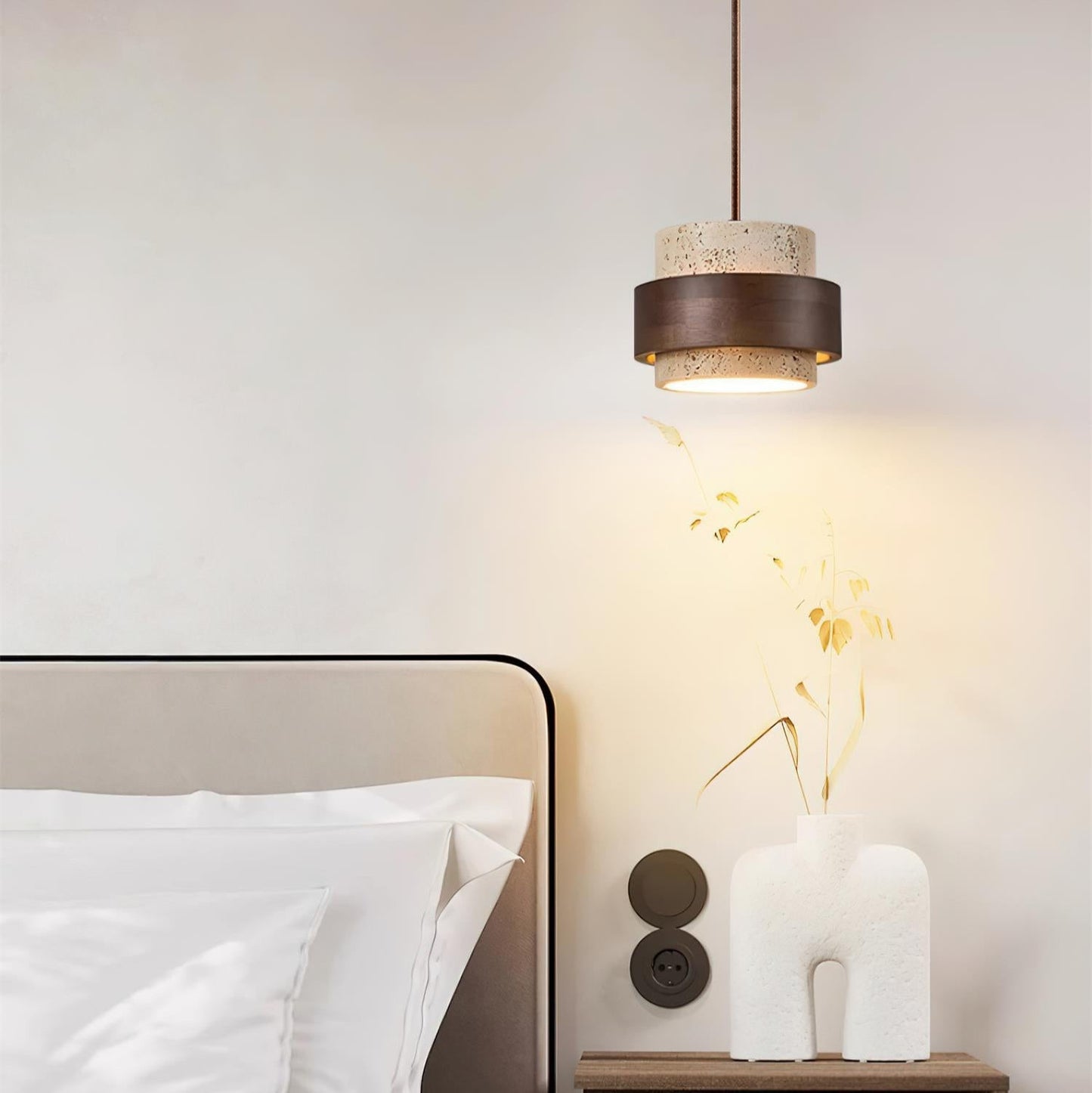 Walera travertine Pendant Light
