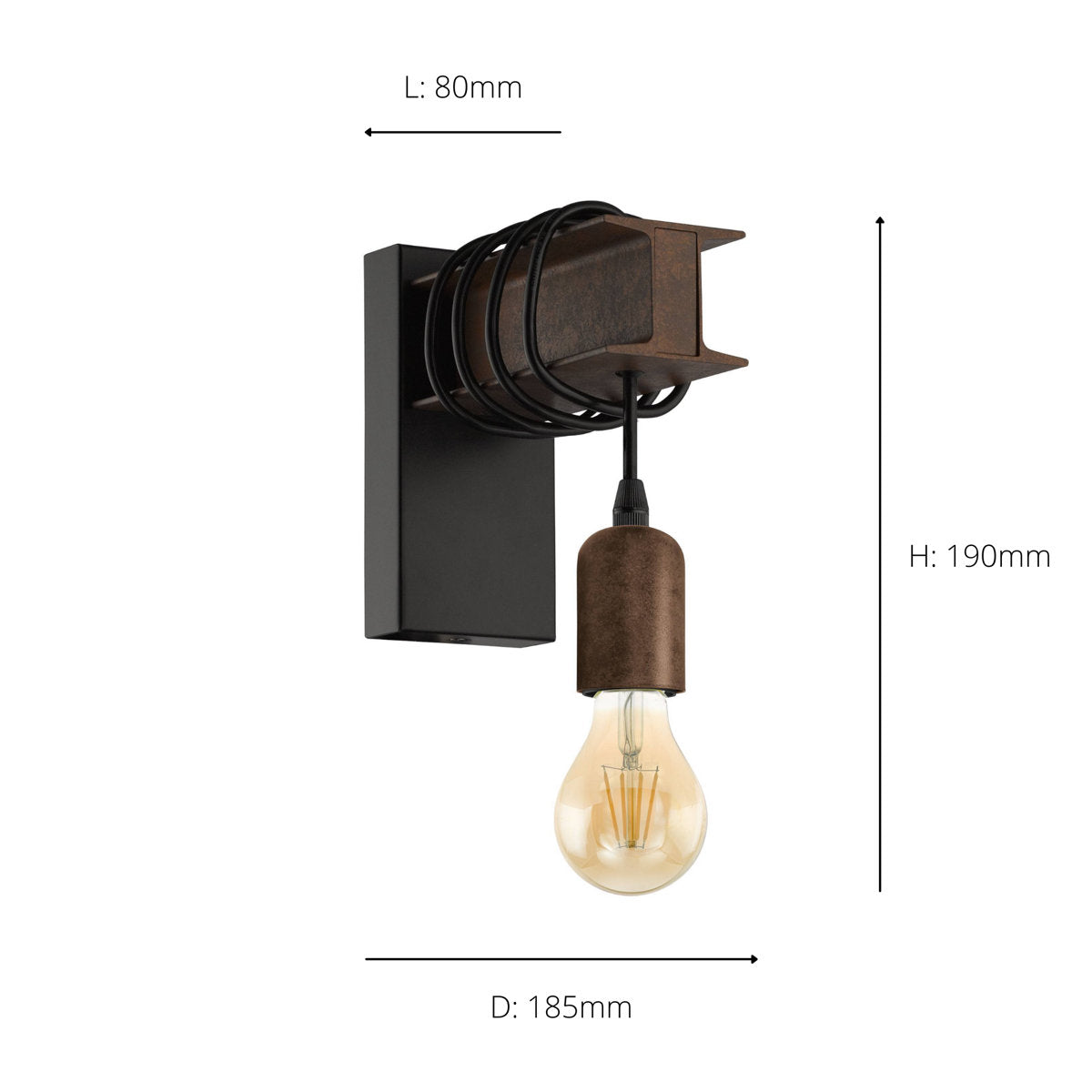 Dugan Armed Sconce
