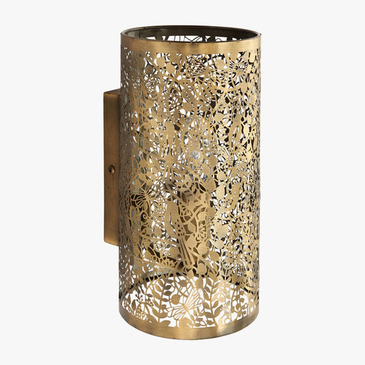 Edie Steel Flush Mounted Sconce
