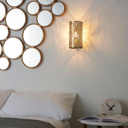 Edie Steel Flush Mounted Sconce