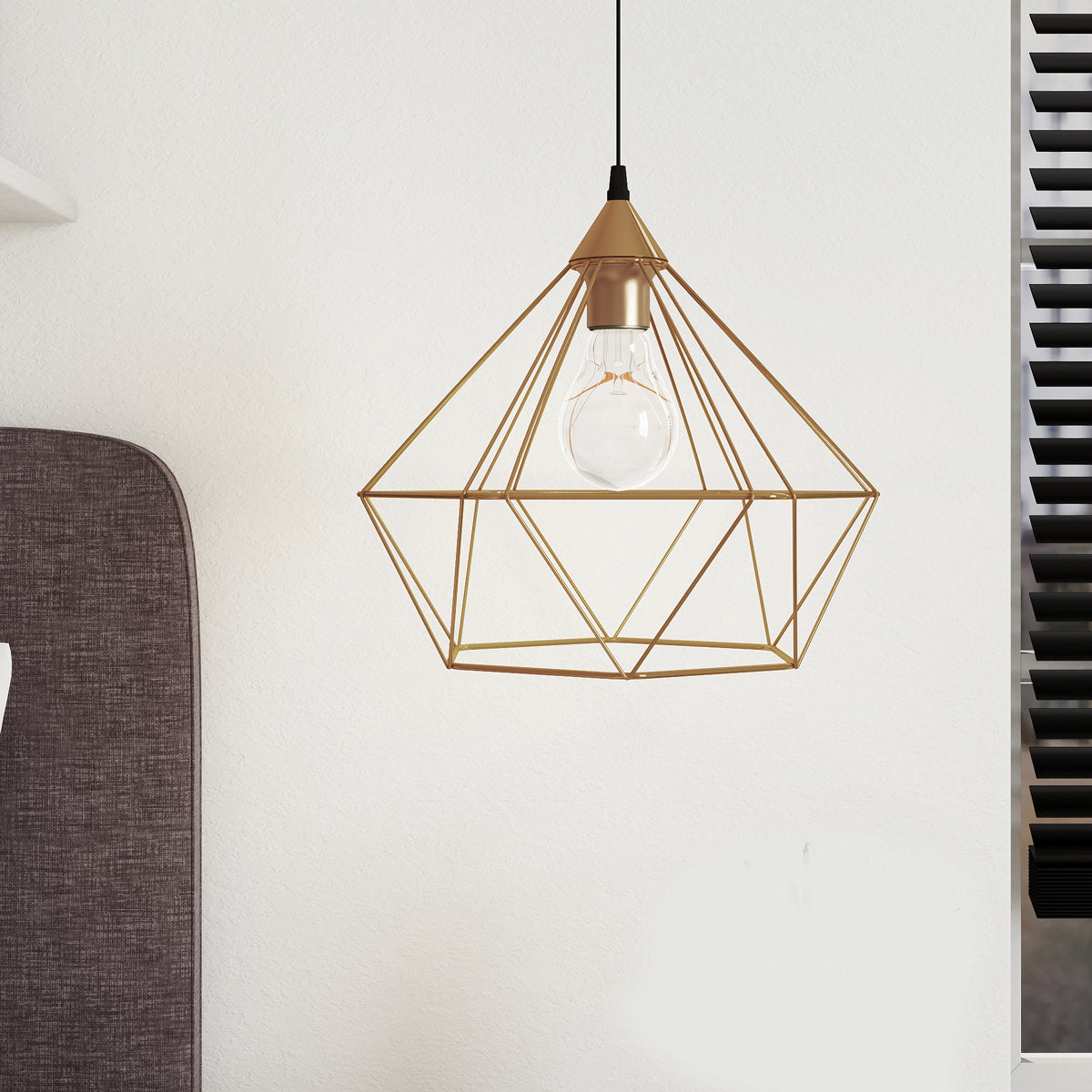 Freya 1 - Light Geometric Pendant