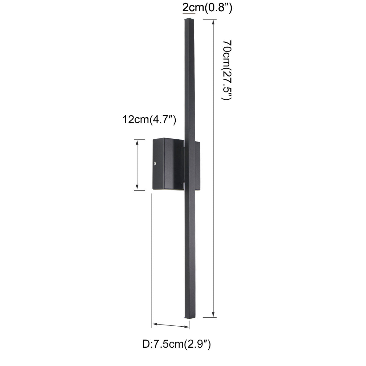 LED Flush Mounted Sconce
