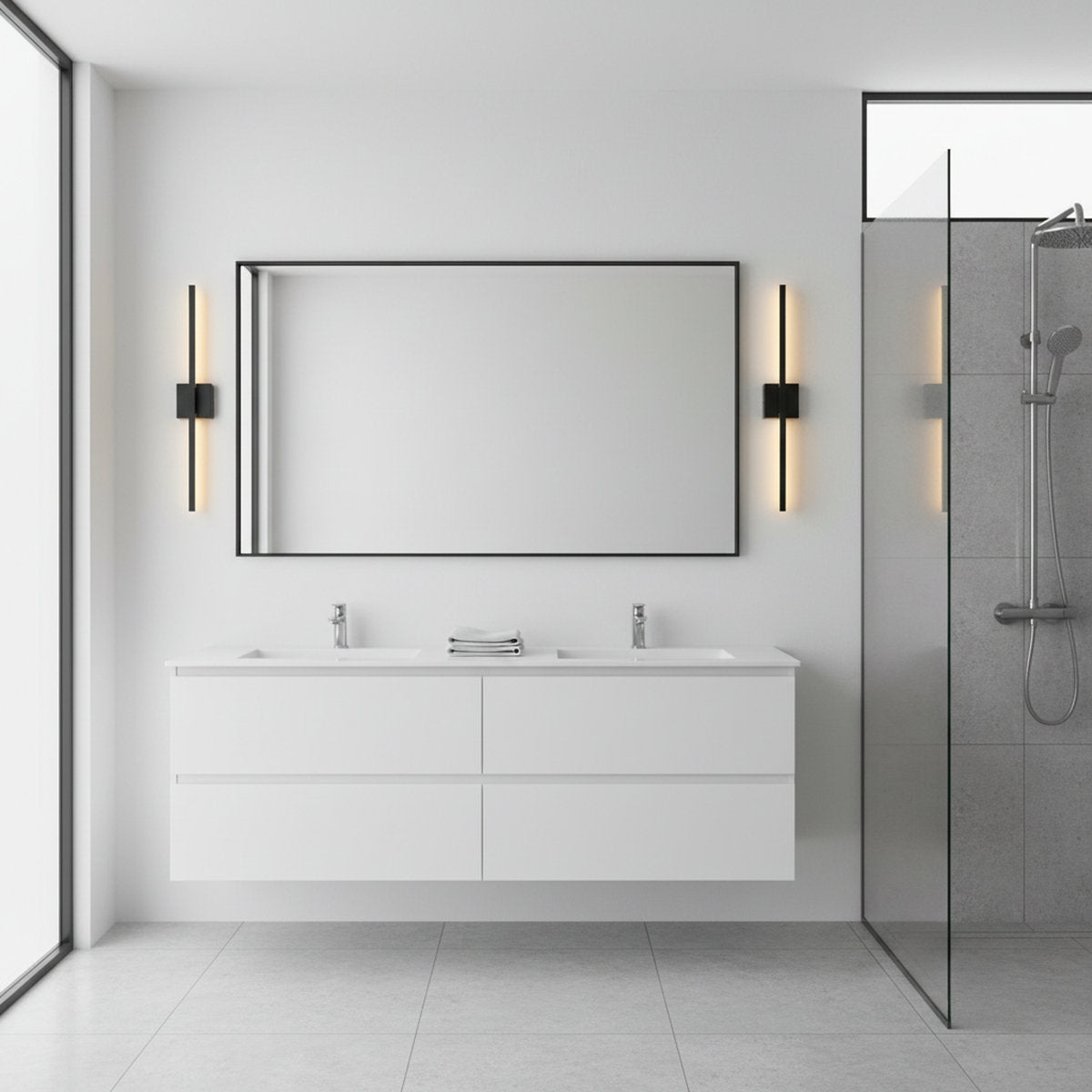 LED Flush Mounted Sconce