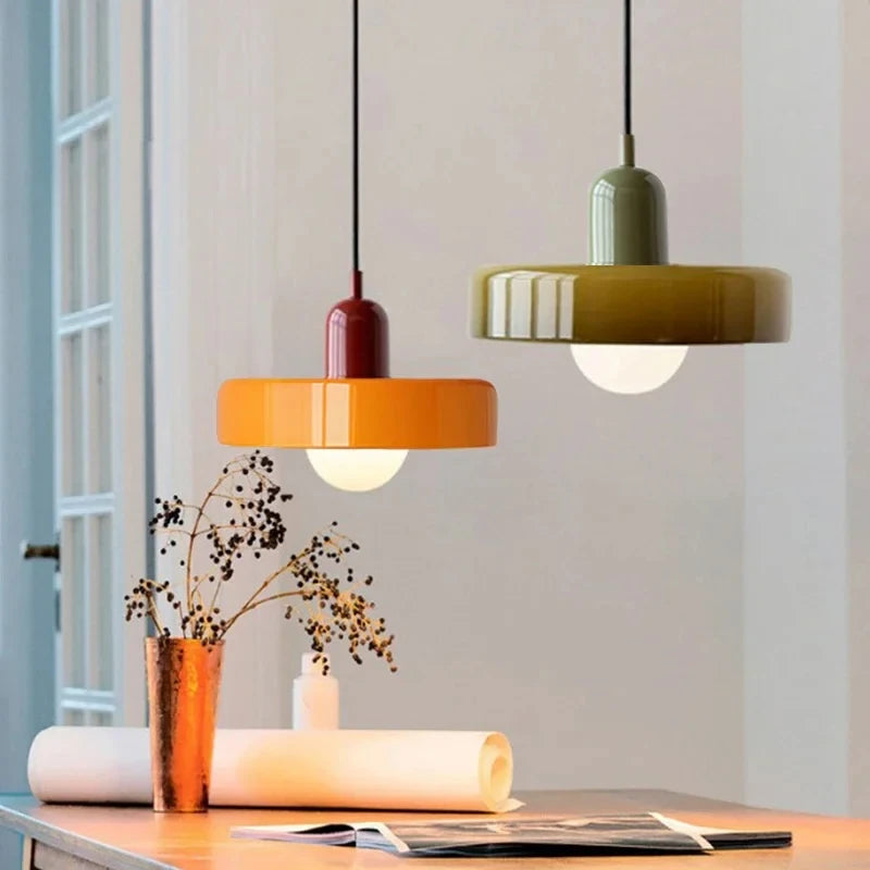Nora Nordic Glass Pendant Light