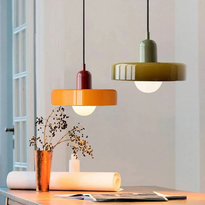 Nora Nordic Glass Pendant Light