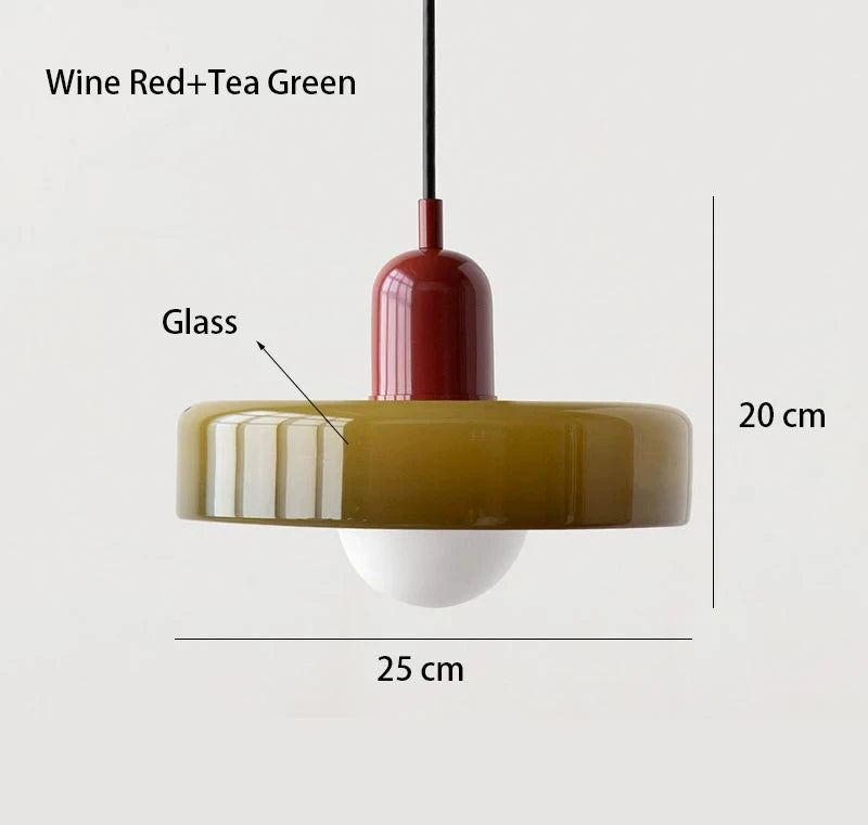 Nora Nordic Glass Pendant Light