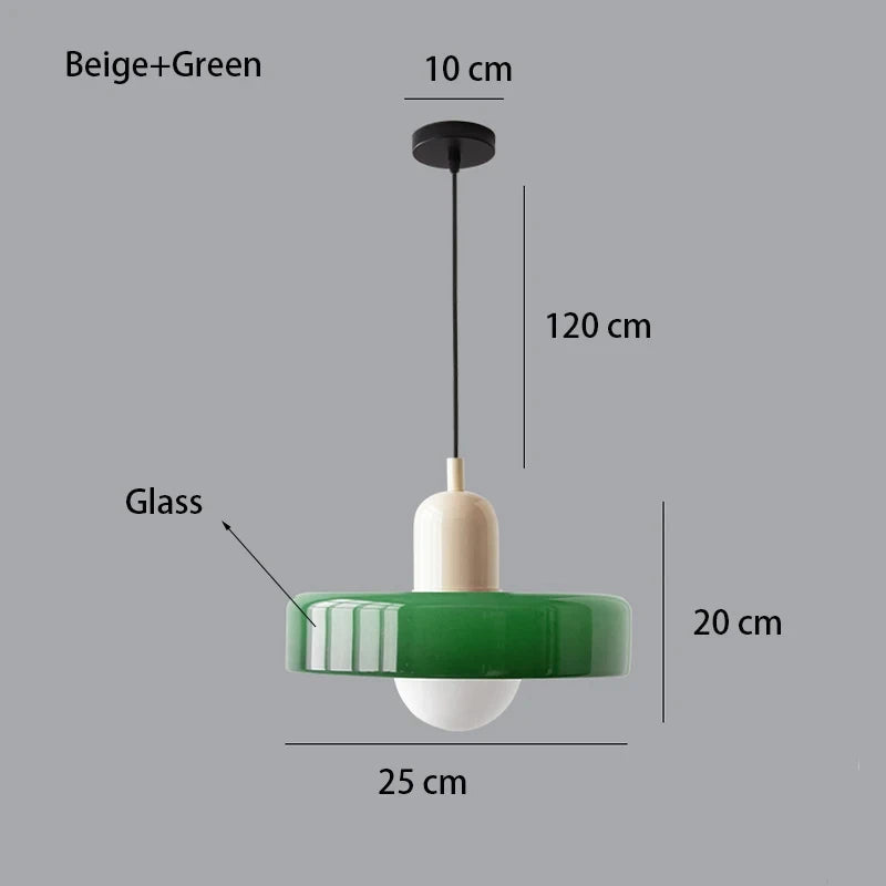 Nora Nordic Glass Pendant Light