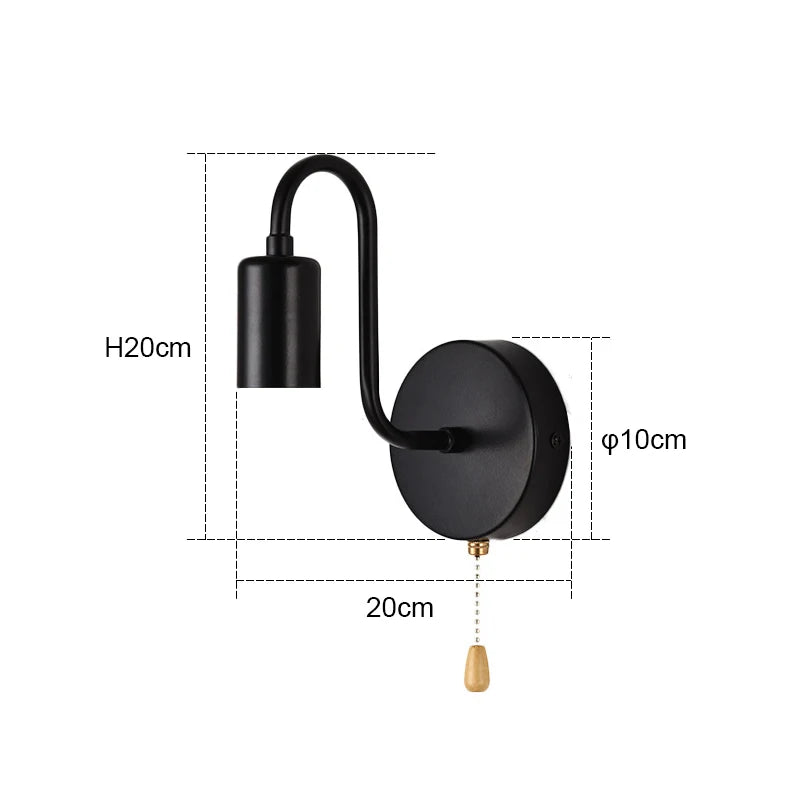 Puln Nordic Industrial Wall Lamp