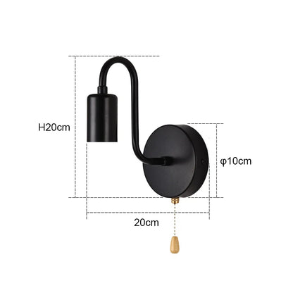 Puln Nordic Industrial Wall Lamp
