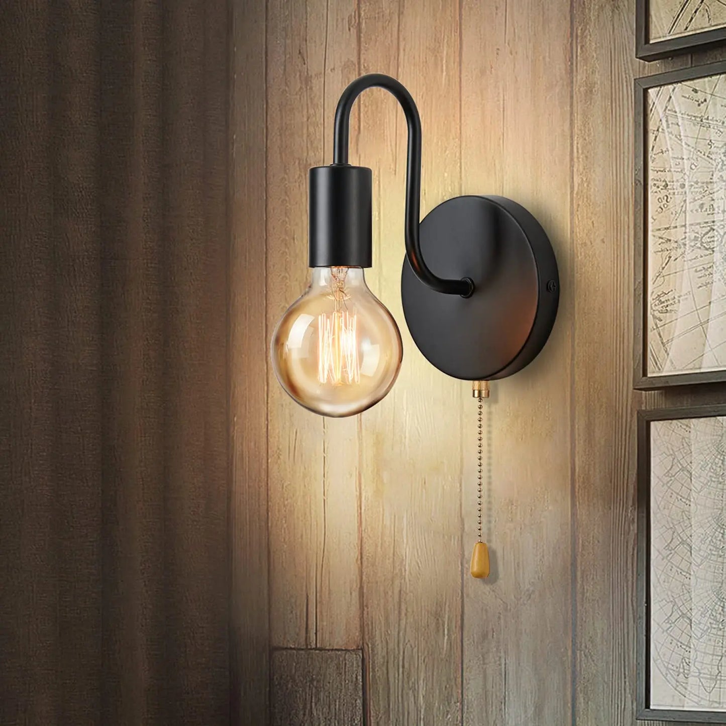 Puln Nordic Industrial Wall Lamp