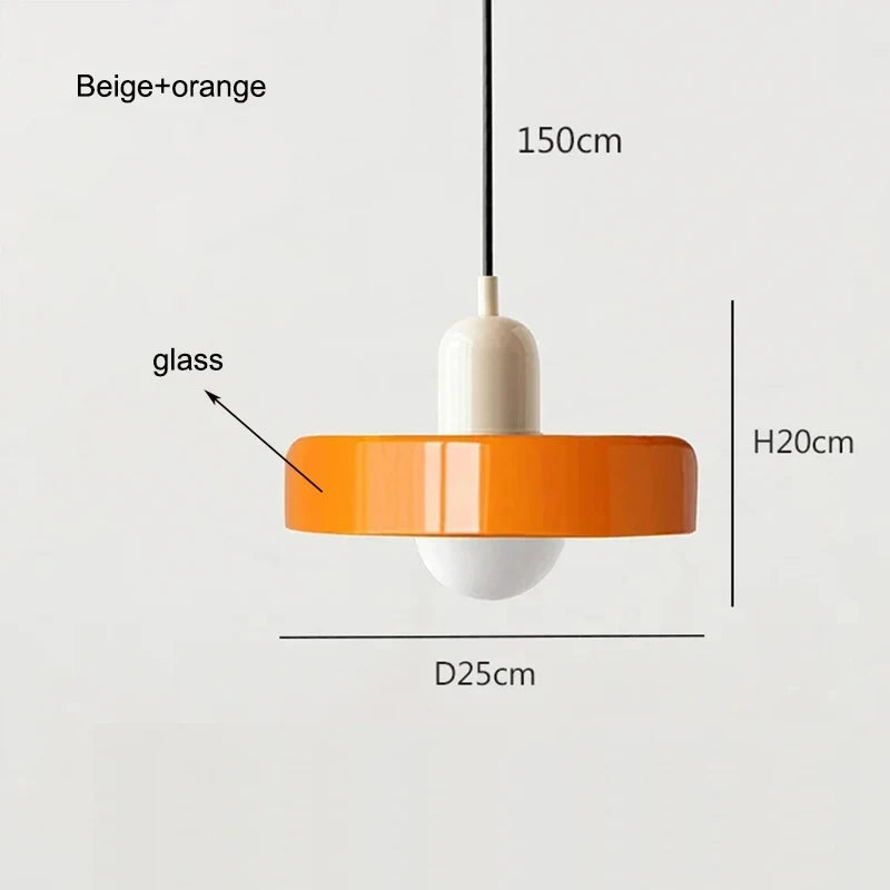 Nora Nordic Glass Pendant Light
