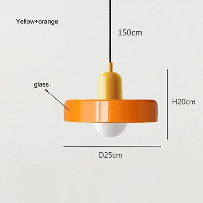 Nora Nordic Glass Pendant Light