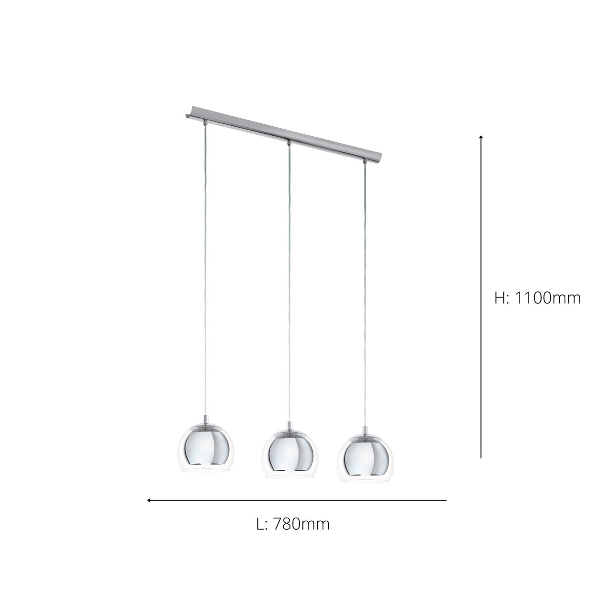 Saylor 3 - Light Kitchen Island Pendant
