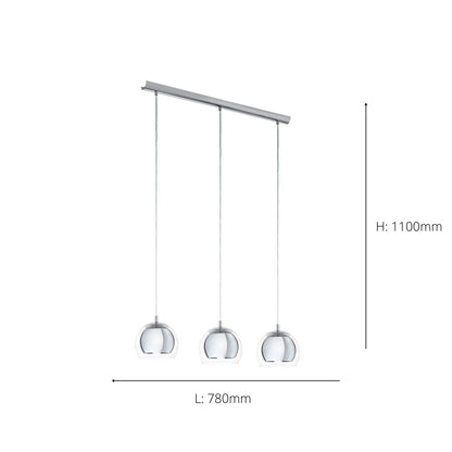 Saylor 3 - Light Kitchen Island Pendant